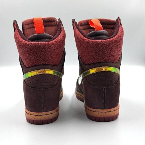 Nike Wmns Dunk Sky High SneakerBoot 'Deep Burgundy' - Picture 4 of 10